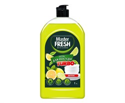 Master FRESH TURBO гель для мытья посуды ЦИТРУС 1000мл, флип топ (М) С0007901