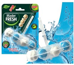 Master FRESH GOLD подвесной блок для унитаза DUO EFFECT 5в1 МОРСКОЙ, 1шт С0007424