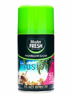 Master FRESH Освежитель воздуха сменный баллон Манящий Бали 250 мл С0008100
