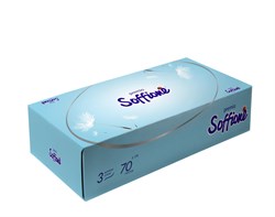 Soffione Premio Салфетки бумажные гигиенические, 3 слоя 70 шт ББ02218