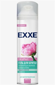 EXXE Гель для бритья Sensitive Silk effect, 200 мл (ЖЕНСКИЙ) С0007322