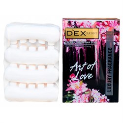 DEX CLUSIVE мыло (контейнер) LUXURY FRAGRANCE "ART OF LOVE" 100гр*4 ББ01975