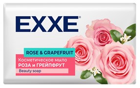 EXXE Косметическое мыло "Роза и грейпфрут" 90г, 1 шт ББ02205
