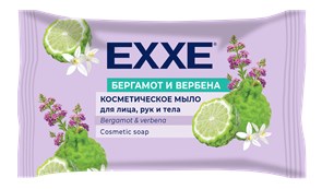 EXXE Косметическое мыло "Бергамот и вербена", 75г (флоу-пак) С0007381