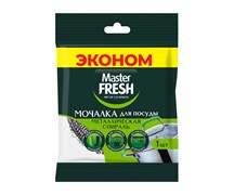 Master FRESH ЭКОНОМ металлическая мочалка д/посуды СПИРАЛЬ, 1шт (К) С0008091
