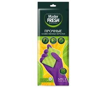 Master FRESH перчатки ПРОЧНЫЕ латексные с хлопком размер S/M, 1 пара С0007286