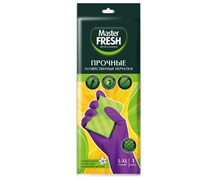 Master FRESH перчатки ПРОЧНЫЕ латексные с хлопком размер L/XL, 1 пара С0007255