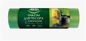 Master FRESH пакеты для мусора с завязками 35 литров, 15 штук С0006162
