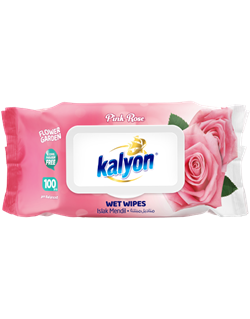 KALYON ВЛАЖНЫЕ САЛФЕТКИ РОЗА 72 ШТ x 12 ББ02085