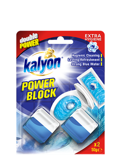 KALYON ТУАЛЕТНЫЙ БЛОК ДЛЯ СЛИВНОГО БАЧКА УНИТАЗА ЭКСТРА ГИГИЕНА 2 ШТ x 12 ББ00407