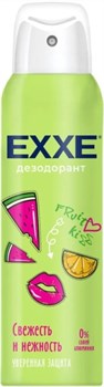 EXXE Женский дезодорант Свежесть и нежность Fruit kiss, 150 мл (спрей) (6 шт SRP) С0007834
