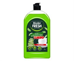 Master FRESH TURBO гель для мытья посуды АЛОЭ 1000мл, флип топ С0008037