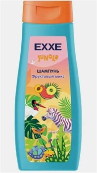EXXE детская серия Джунгли Шампунь-кондиционер 2-в-1 "Фруктовый микс", 400 мл С0007982
