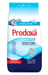 Prodoxa стир. порошок " Для белого  белья " 9 кг  2 шт в уп ББ02325