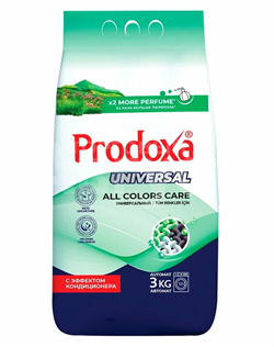 Prodoxa стир.порошок  " Универсальный " 3 кг  6 шт в уп ББ02291